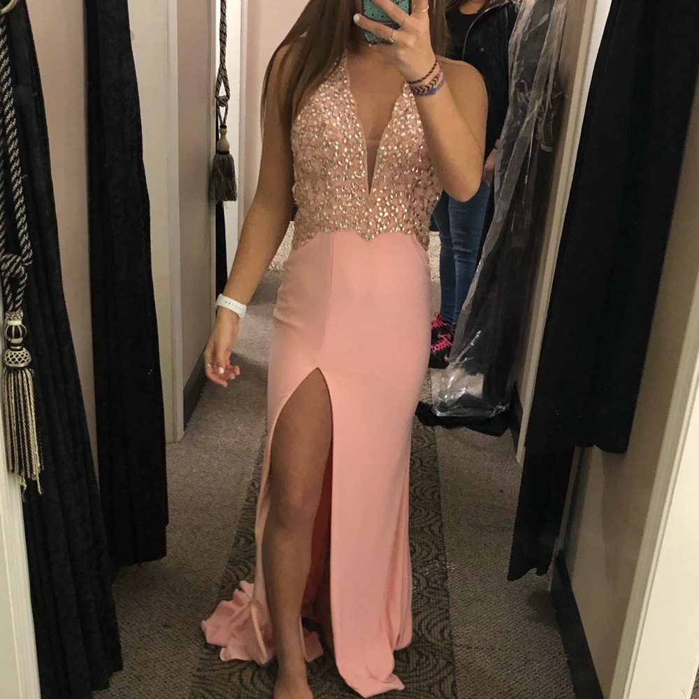 Pink Prom Dress - Picture 3 of 5